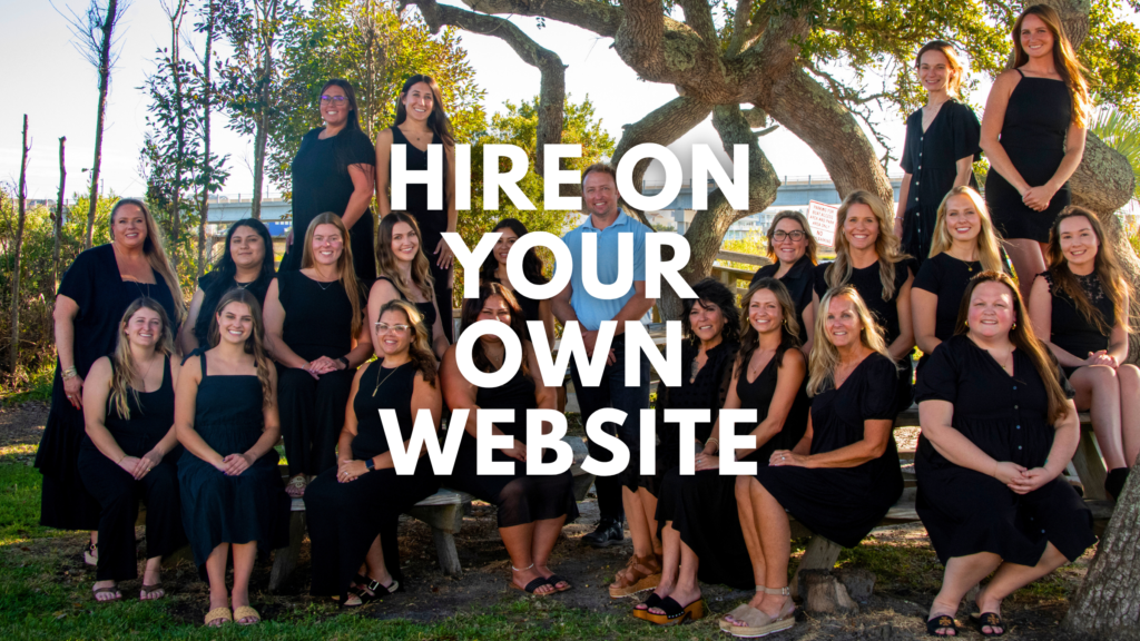 Hire on your website
